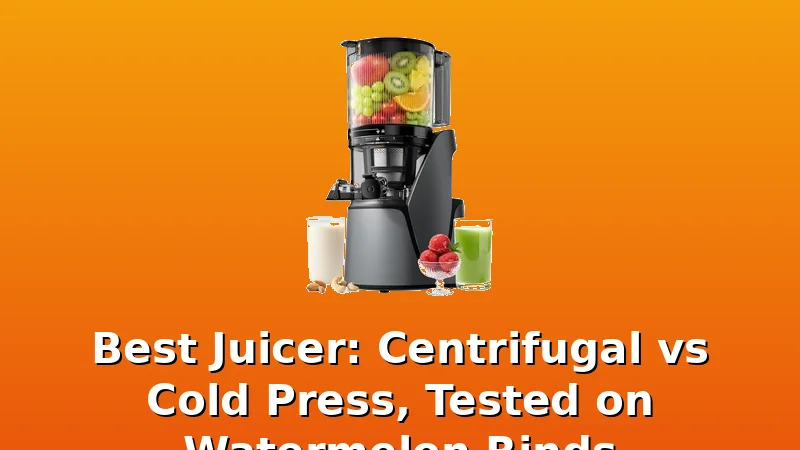 Best Juicer: Centrifugal vs Cold Press, Tested on Watermelon Rinds - Pulp Cove review with measurements and honest opinion