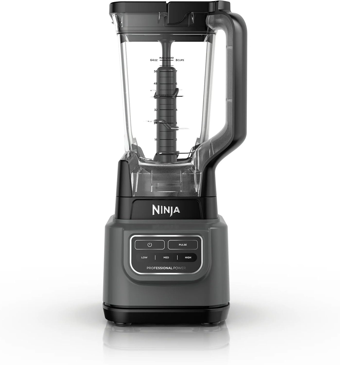 Ninja Professional 72 Oz Countertop Blender with 1000-Watt Base and Total Crushing Technology, Black (Renewed)
