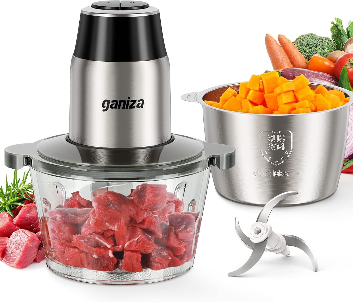 Ganiza Food Processor (B0BRMM85HG)