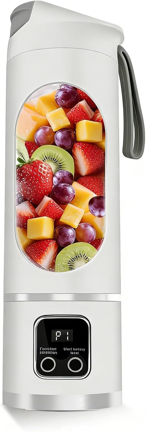 Personal blender, convenient personal juicer (White)